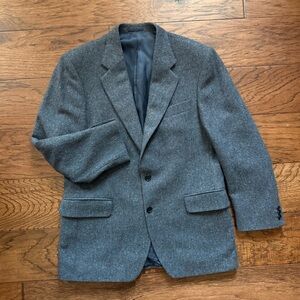 Magee Donegal Tweed Blue Sport Coat 42R